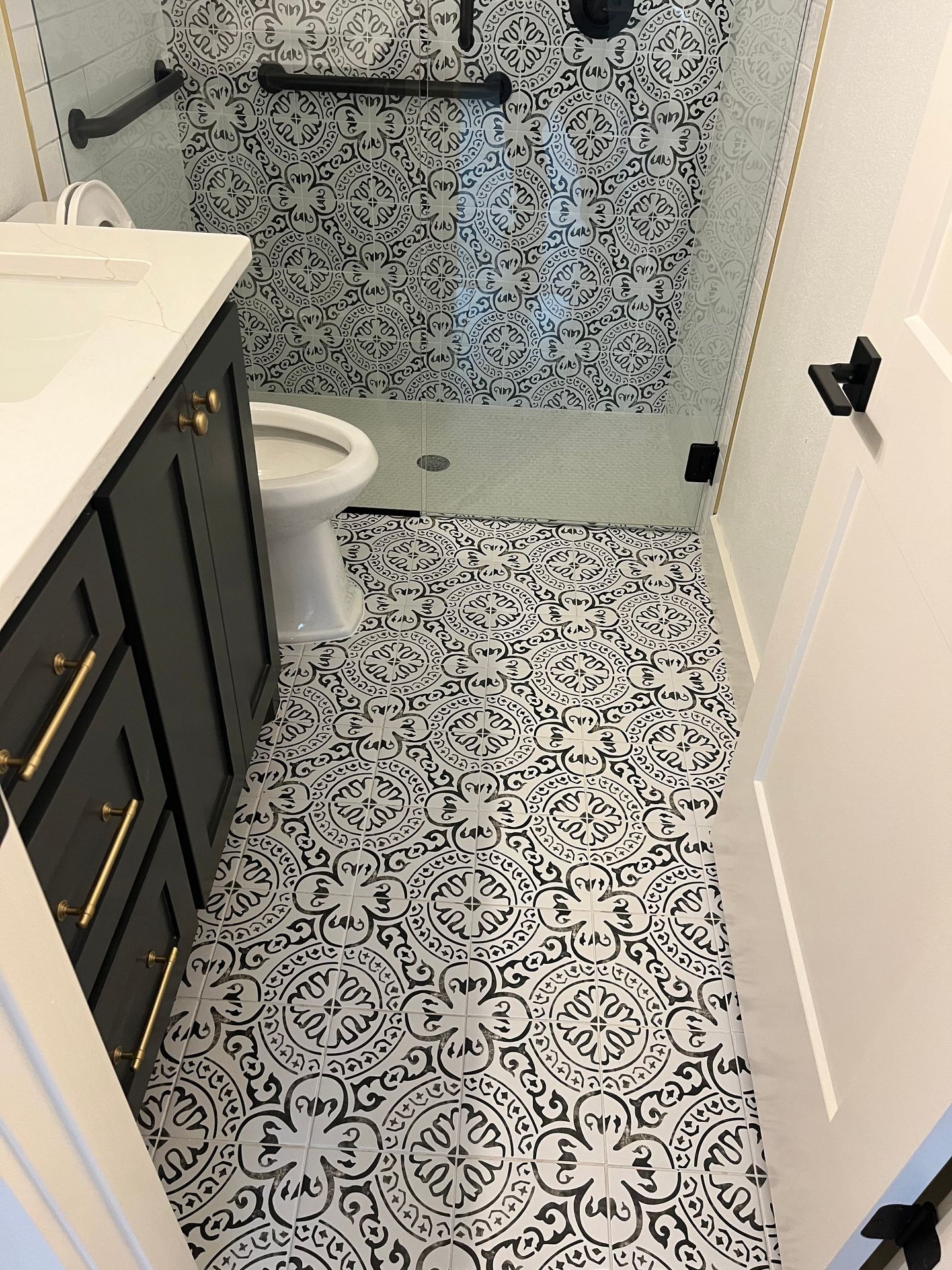 Tile work